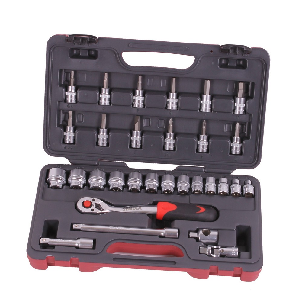 Doppendoos 3/8'' 30 delig sae professioneel