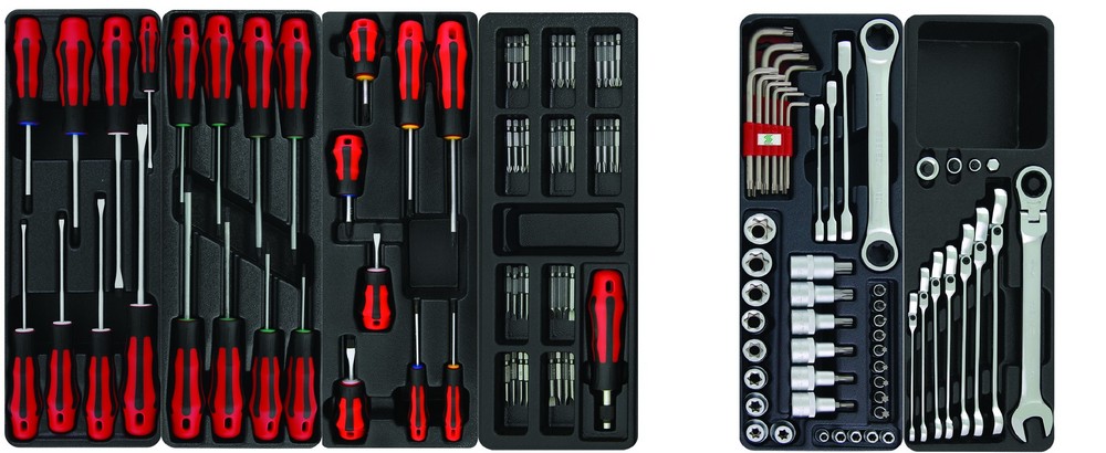 Gereedschapswagen jumbo 496 delig gereedschap professioneel - Afbeelding 6