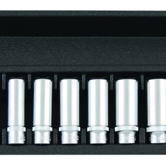 Lange doppen set 3/8" 14 delig