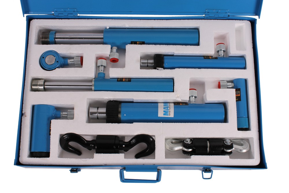 Hydraulische trekcilinderset 7 delig - Afbeelding 3