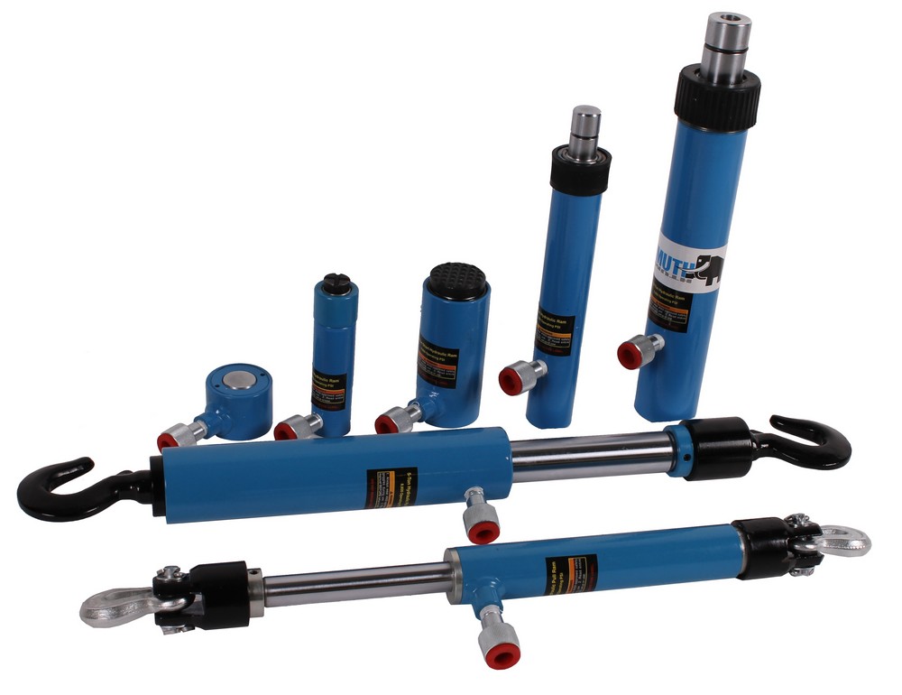 Hydraulische trekcilinderset 7 delig