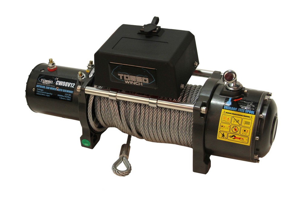 Elektrische lier 12V 3600kg - Afbeelding 2