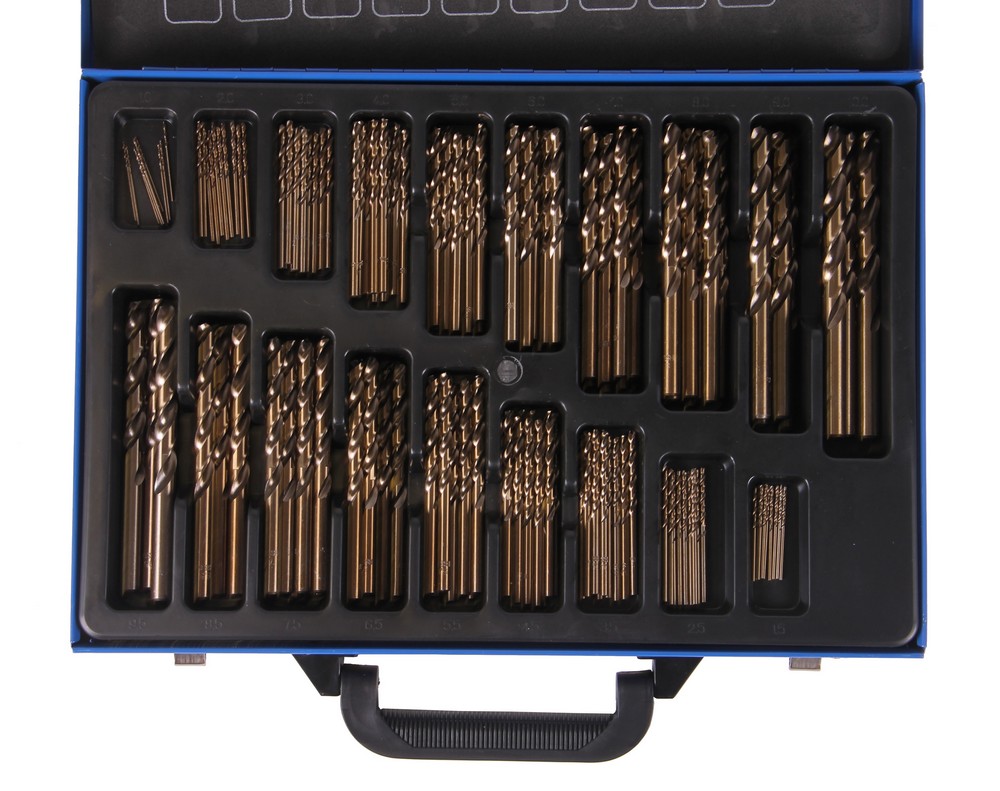 HSS metaalborenset kobalt split point 170 stuks - Afbeelding 2