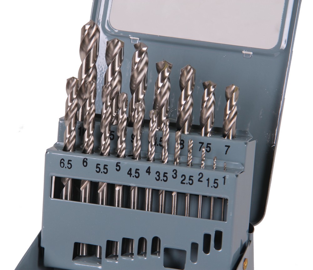 HSS metaalborenset split point 19 delig - Afbeelding 2