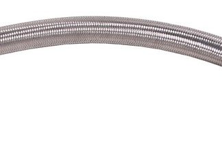 Flexibele metalen slang met bocht 60 cm lang