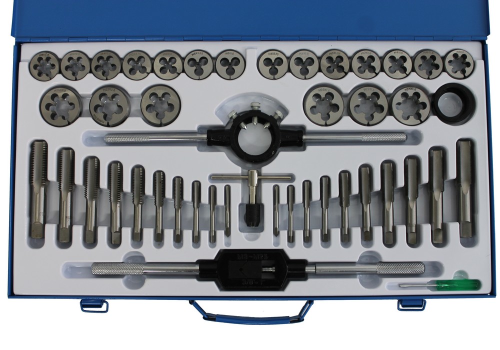 Tappenset 45 delig metrisch - Afbeelding 2