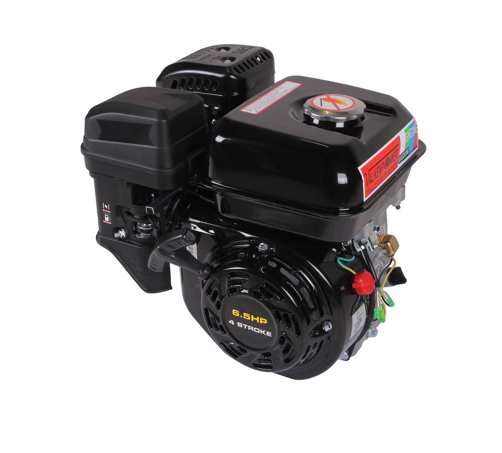 Benzinemotor hand start 6.5HP asmaat 20mm