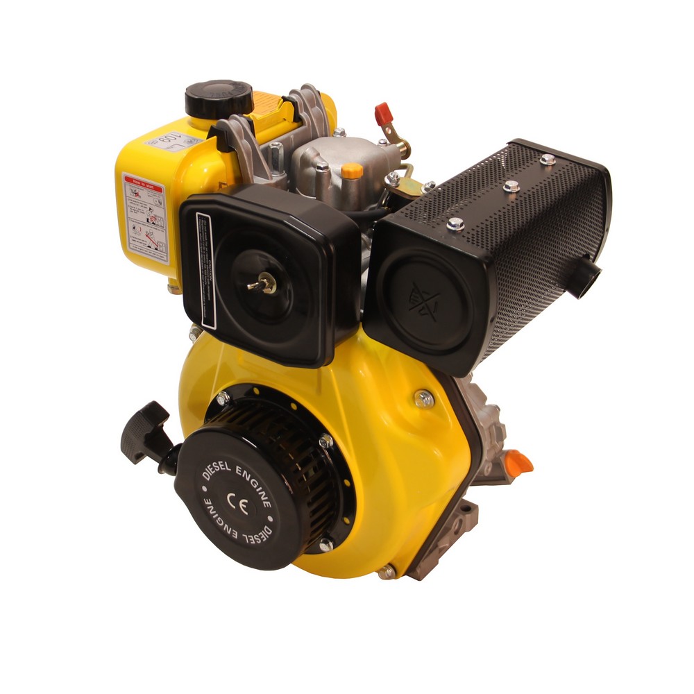 Dieselmotor handstart 3