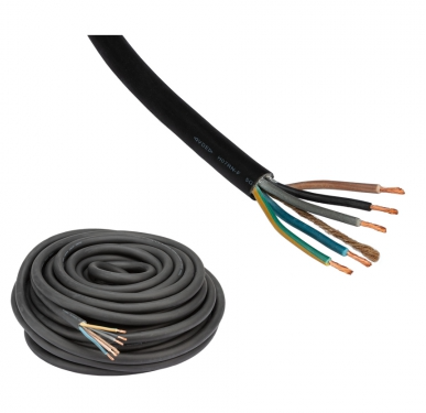 Kabel 5 x 4,0mm2 per rol 30m - Afbeelding 2