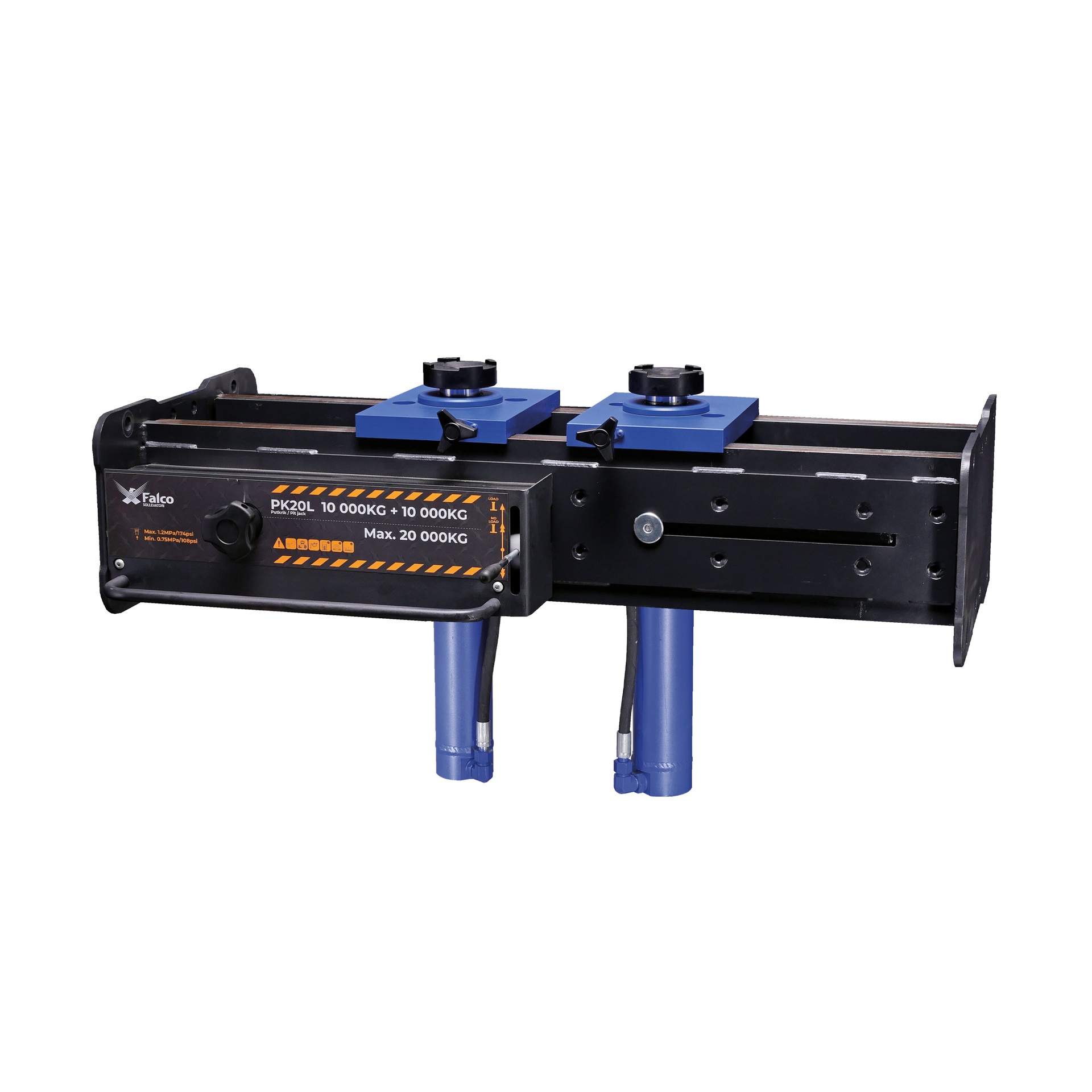 Putkrik 20 ton lange cilinder - Afbeelding 2