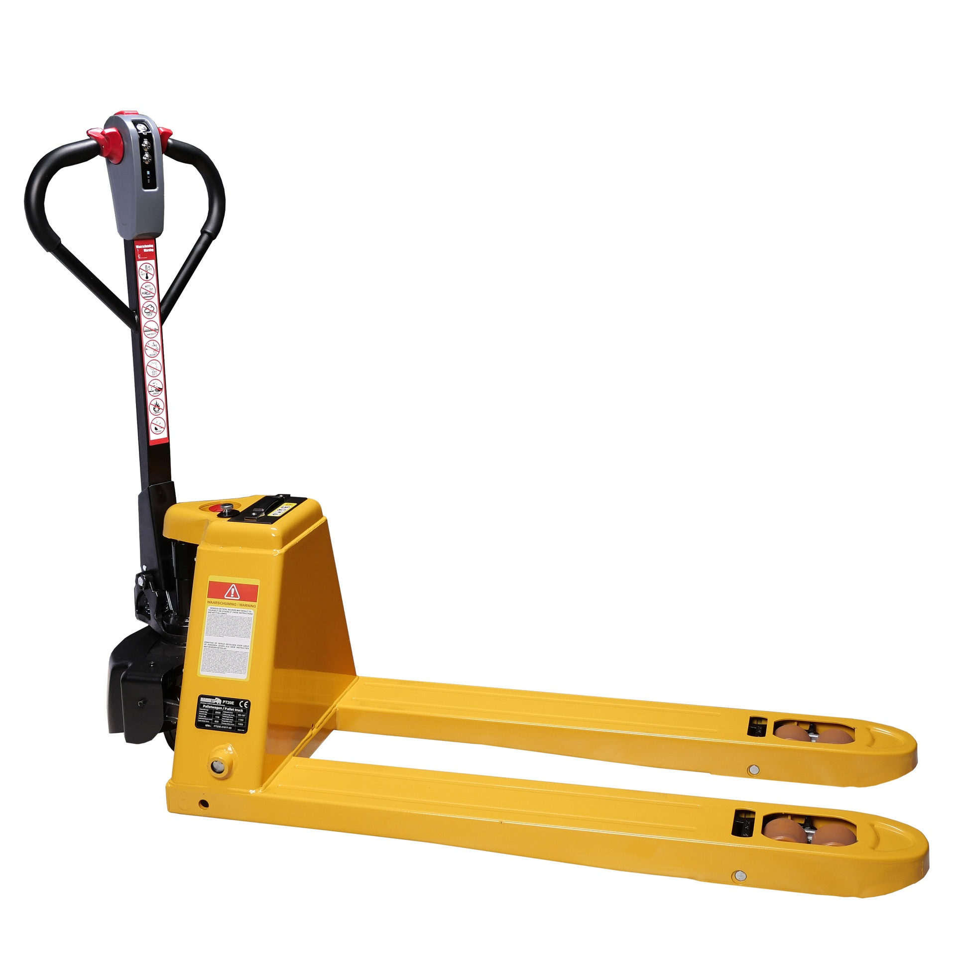 Palletwagen volledig elektrisch 2000kg 115cm
