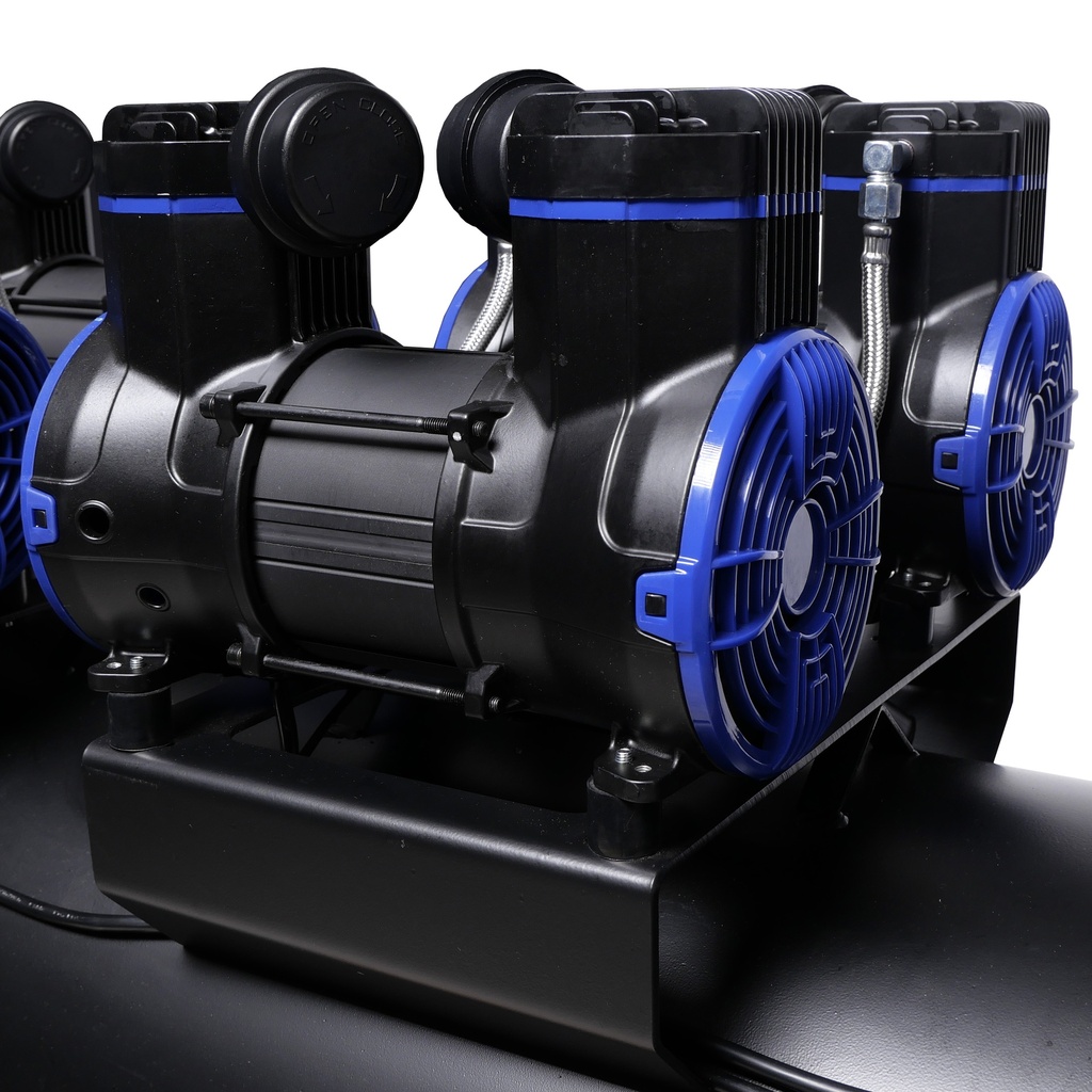 Compressor olievrij 6x2pk 280L tank - Afbeelding 4