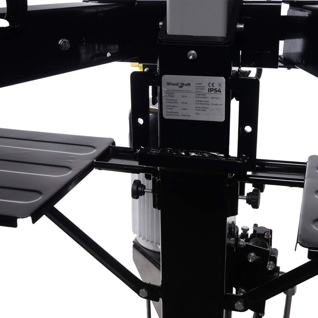 Houtklover 6 ton elektrisch verticaal - Afbeelding 2